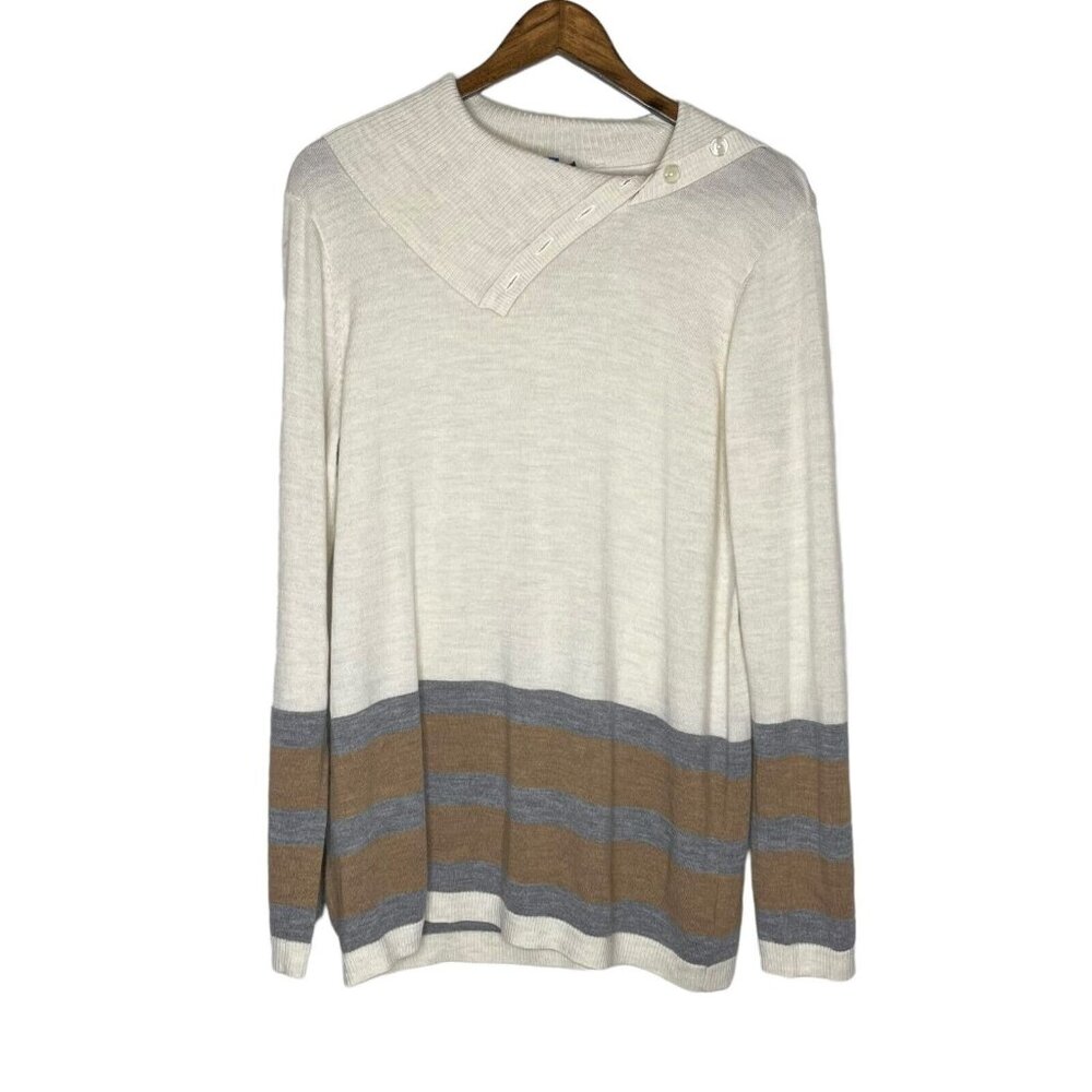 Pendleton Women's Merino Wool Long Sleeve Turtleneck Sweater Size XL